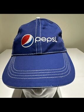 Pepsi Navy Cap with Red-White-Blue Logo